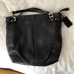 Like new black coach bag